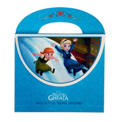Regatul de gheata. Anna si Elsa: Vremea copilariei. Carte tip posetuta - Disney