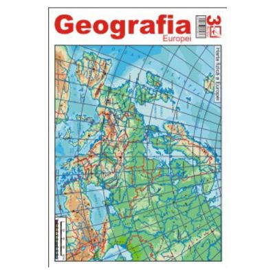 Harta Geografia Europei 3