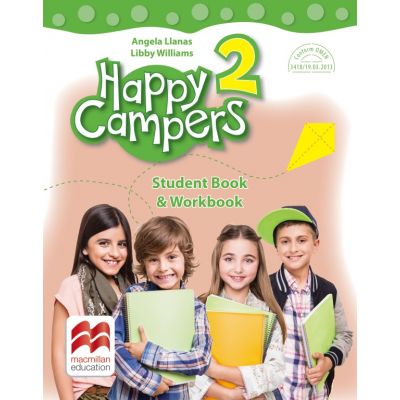 Happy Campers 2. Student Book and Workbook. Clasa II-a - Angela Lianas, Libby Williams