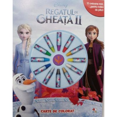 DISNEY. REGATUL DE GHEATA 2. Carte de colorat