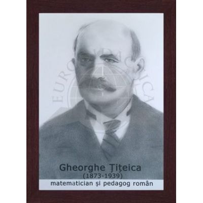 Portret - Gheorghe Titeica, matematician si pedagog roman (PT-GT)