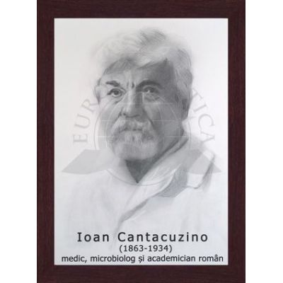 Portret - Ioan Cantacuzino, medic, microbiolog, academician roman (PT-IC)