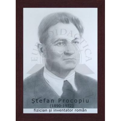 Portret - Stefan Procopiu, fizician si inventator roman (PT-SP)