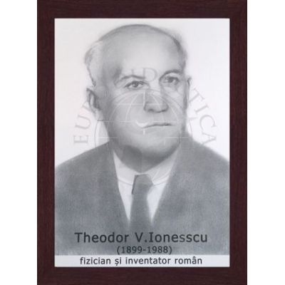 Portret - Theodor V. Ionescu, fizician si inventator roman (PT-TVI)