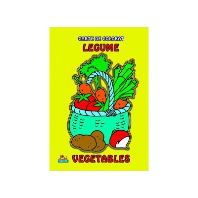 Legume - Carte de colorate