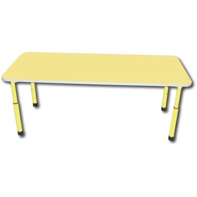 Masa DREPTUNGHIULARA pentru gradinita cu blat galben (MBMRCUA17238G) Masa DREPTUNGHIULARA pentru gradinita cu blat galben (MBMRCUA17238G)