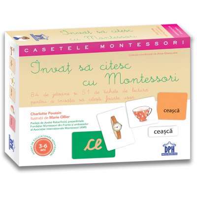 Invat sa citesc cu Montessori - Anne Ghesquiere, Charlotte Poussin, Marie Ollier