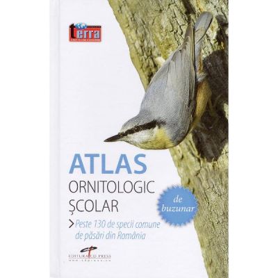Atlas ornitologic scolar de buzunar. Peste 130 de specii comune de pasari din Romania
