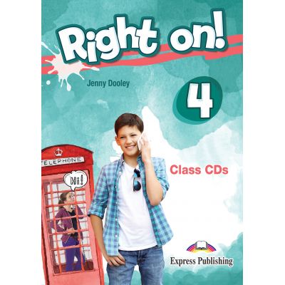 Curs limba engleza Right On 4 Audio Set 3 CD - Jenny Dooley Curs limba engleza Right On 4 Audio Set 3 CD - Jenny Dooley