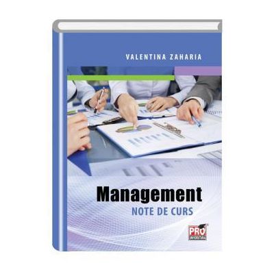 Management - Note de curs - Valentina Zaharia