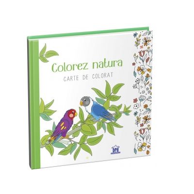 Colorez natura. Carte de colorat Colorez natura. Carte de colorat