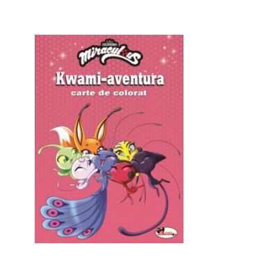 Kwami-aventura. Carte de colorat Kwami-aventura. Carte de colorat