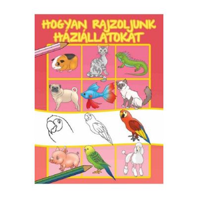 Hogyan rajzoljunk haziallatokat. Cum sa desenam animale de companie