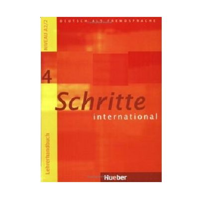 Schritte International 4 Lehrerhandbuch - Susanne Kalender Schritte International 4 Lehrerhandbuch - Susanne Kalender