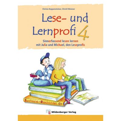 Lese- und Lernprofi 4 Schulerarbeitsheft silbierte Ausgabe Leseheft - Christa Koppensteiner