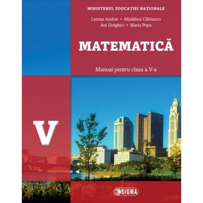 Matematica, manual pentru clasa a V-a. Contine editia digitala - Lenuta Andrei