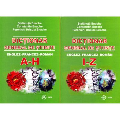Dictionar general de stiinte en-fr-ro(2 vol.) - Stefanuta Enache
