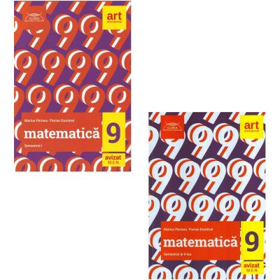 Set Culegere matematica clasa a IX-a, semestrul I si II - Colectia Clubul Matematicienilor, autor Marius Perianu, Florian Dumitrel