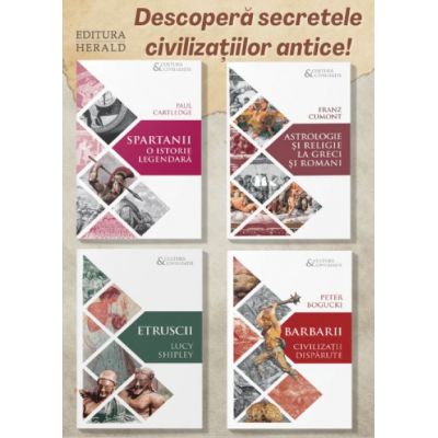 Pachet Descopera secretele civilizatiilor antice - Peter Bogucki, Lucy Shipley