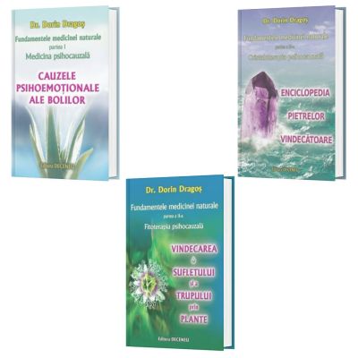Pachet format din 3 titluri Fundamentele medicinei naturale - de Autorul Dr. Dorin Dragos
