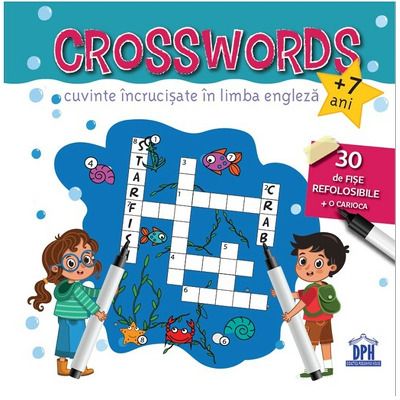 Crosswords. Cuvinte incrucisate in limba engleza