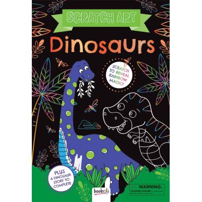 Scratch Art. Dinosaurs