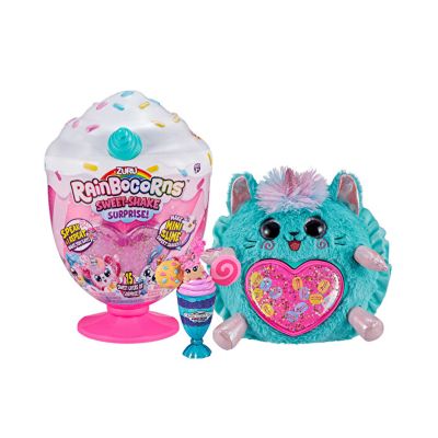 Jucarie plus Unicornul curcubeu, shake cu surprize, Rainbocorns
