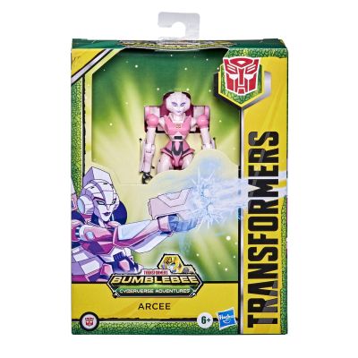 Figurina robot vehicul Cyberverse deluxe Arcee, Transformers