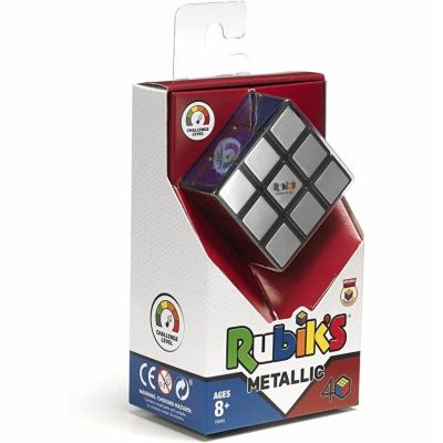 Cub Rubik metalic, 3 x 3, Spin Master