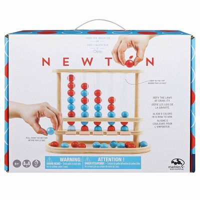 Joc Marble Newton, 5 in linie, lemn, Spin Master