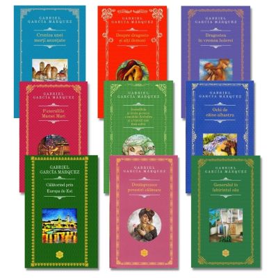 Pachet format din 9 autor Gabriel Garcia Marquez