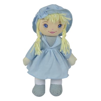 Papusa Soft - My love Dolly cu hainute bleumarin 33 cm, Simba