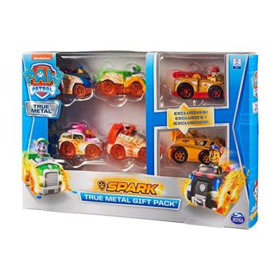 Patrula Catelusilor, Set 6 masinute metalice Spark edition