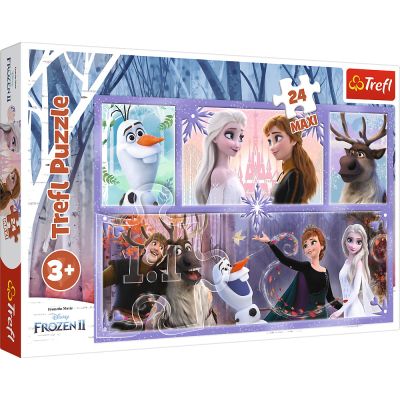 Puzzle Frozen2 o lume magica 24 piese