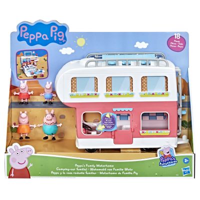 Figurina Peppa Pig si masina pe roti a familiei, Peppa Pig