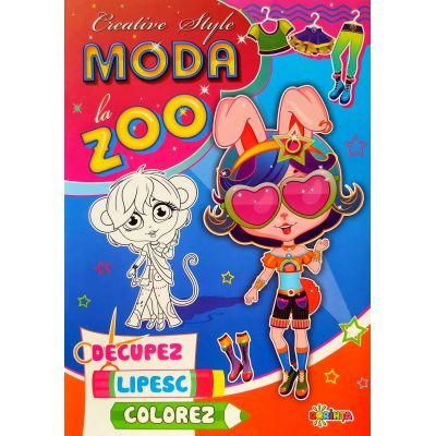 Moda la zoo. Decupez. Lipesc. Colorez