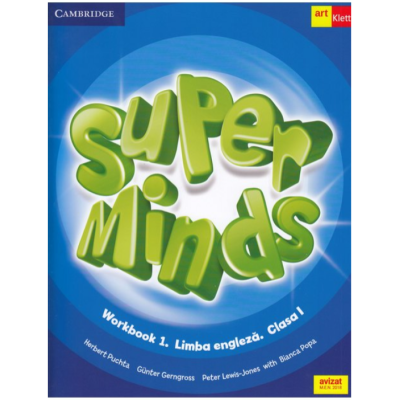 Super Minds. Workbook 1. Limba Engleza pentru clasa 1 - Herbert Puchta, Bianca Popa