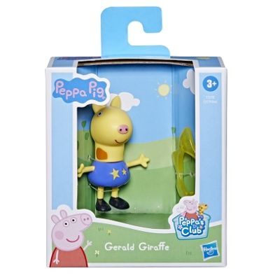 Figurina girafa Gerald Prietenii amuzanti, 7 cm, Peppa Pig