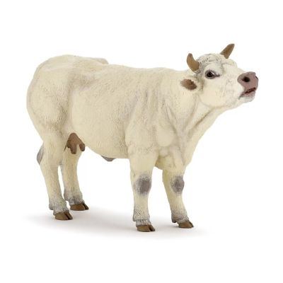 Figurina Papo vaca Charolais mugind