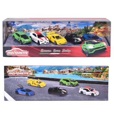 Set 5 masini din metal dreams italy, majorette