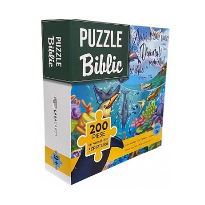 Puzzle Creatia minunata a lui Dumnezeu
