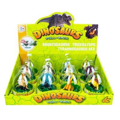 Dinozauri cu frictiune, 12 buc./ cutie