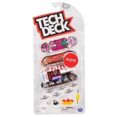 Pachet 4 piese Fingerboard Revive 9. 6 cm, Tech Deck