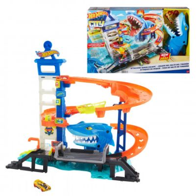 Atacul rechinului Hot Wheels City