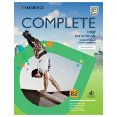 Complete First for Schools Student's Book without Answers with Online Practice