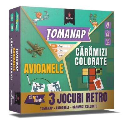 Joc TOMANAP. Avioanele. Caramizi colorate