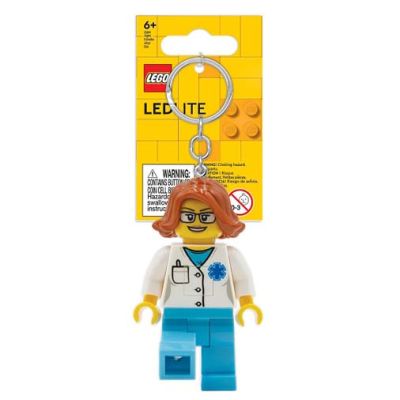 Breloc LEGO Iconic cu Led, Femeie doctor LGL-KE185H