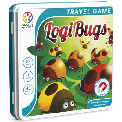Joc de logica Logibugs, cu 48 de provocari, editie internationala