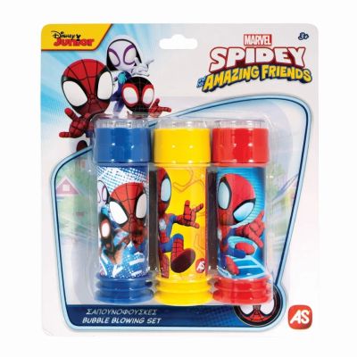 Set pentru baloane de sapun Spidey si prietenii extraordinari, As Games