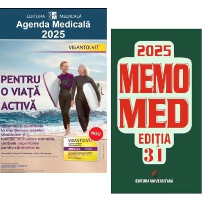 Pachetul Farmacistului Agenda Medicala 2025 si MemoMed editia 31